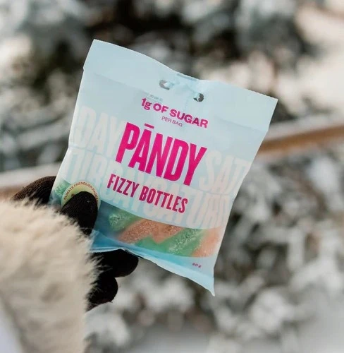Żelki PANDY Fizzy Bottles – szczegół