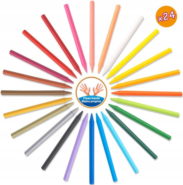 Kredki Plastidecor KIDS 24 kolorów BIC