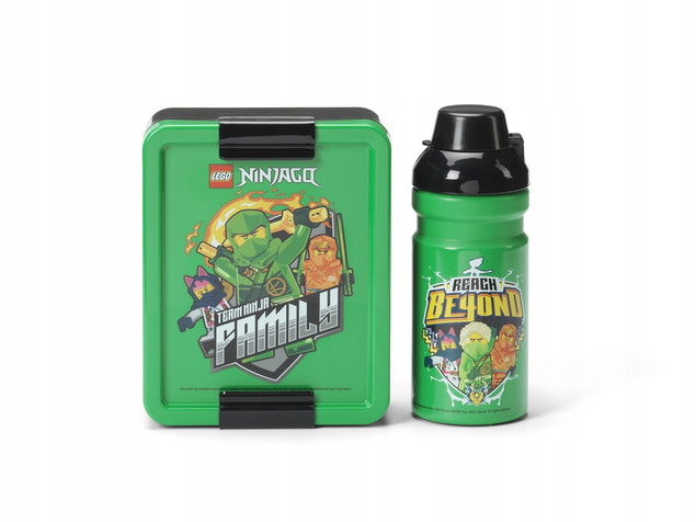 LEGO Ninjago Lunch Set | Śniadaniówka z Bidonem dla Dzieci 40580803