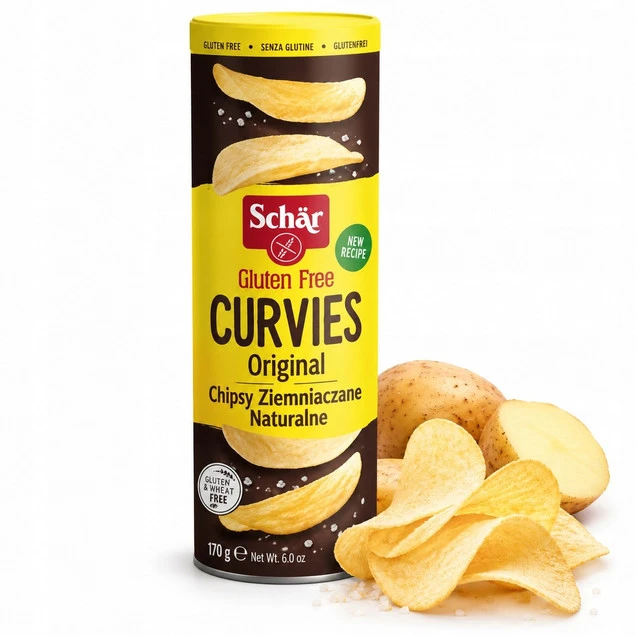 Chipsy ziemniaczane naturalne bezglutenowe Schar