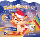 Kolorowanka Z Tatuażami FLUO Magiczne Święta 3+ Skrzat