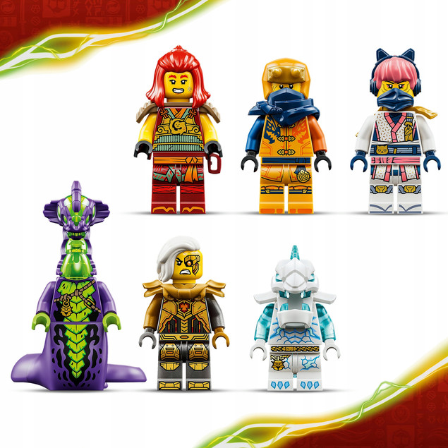 LEGO NINJAGO 71868 Wyldfyre i Transformowalny Kombinezon Smoka 2w1