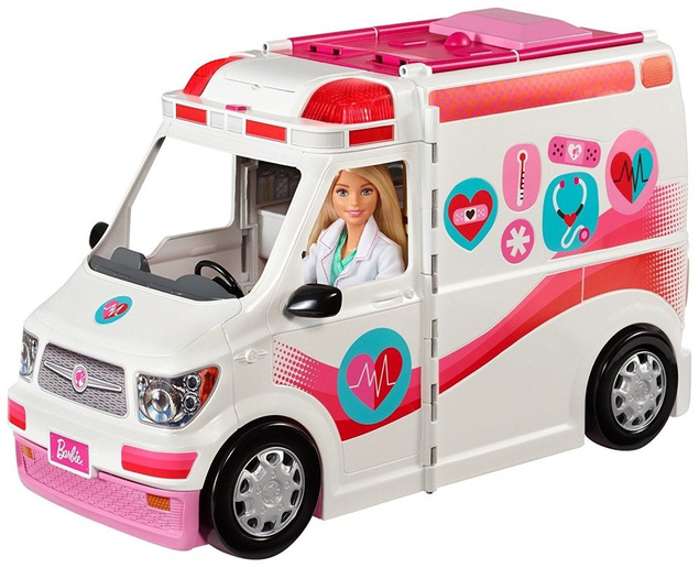 Karetka Mobilna klinika Barbie FRM19 Mattel