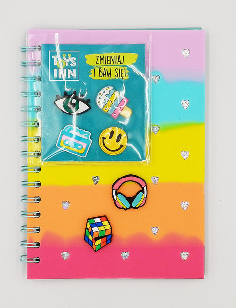 Notes A5 Stnux Wielokolorowy z Wpinkami