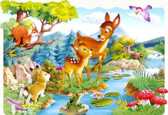 Puzzle 20 Maxi Little Deer Castorland