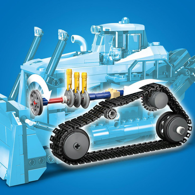 LEGO City 60466 Żółty Buldożer – Realistyczny Zestaw Budowlany