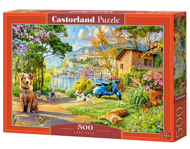 Puzzle Castorland 500 Lake Path - Malownicza Ścieżka nad Jeziorem