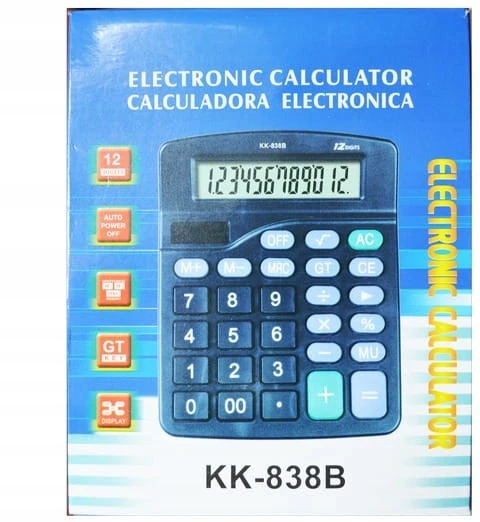 Kalkulator Biurowy Schemat 1541 KK-838B 2