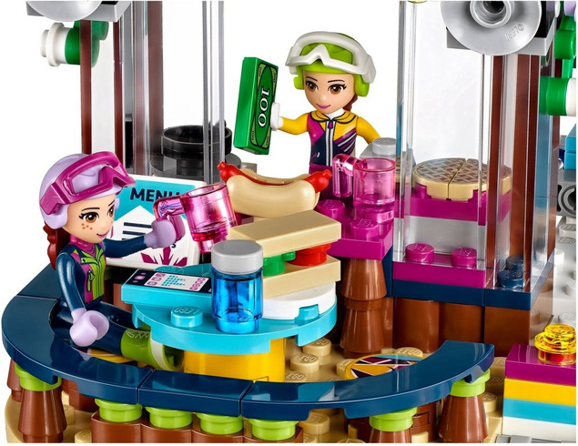 Wyciąg narciarski w zimowym kurorcie LEGO Friends 41324