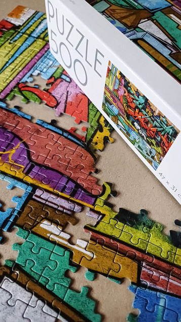 Puzzle 500 Tactic Sztuka Uliczna Graffiti