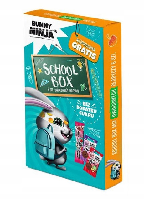 Rollsy owocowe Box 6 szt. 91 g – Bunny Ninja