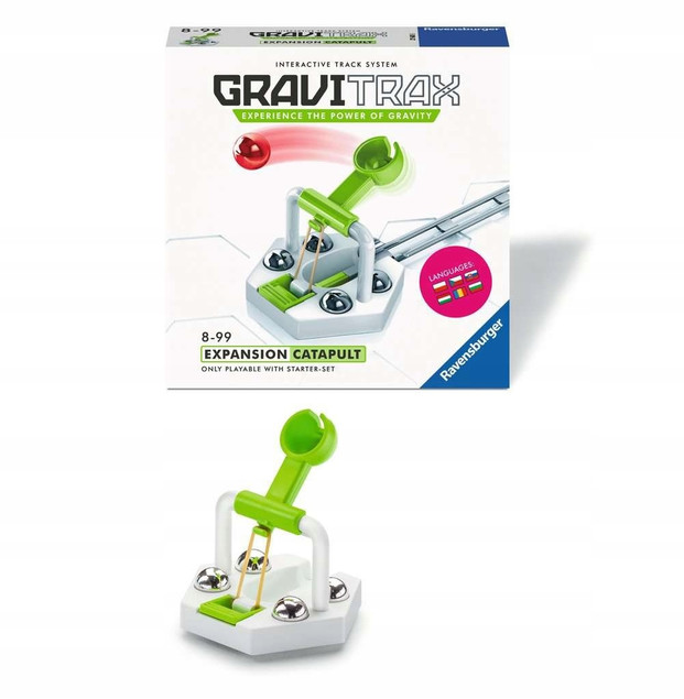 Zestaw uzupełniający Ravensburger Gravitrax metalowy biały 8 lat +