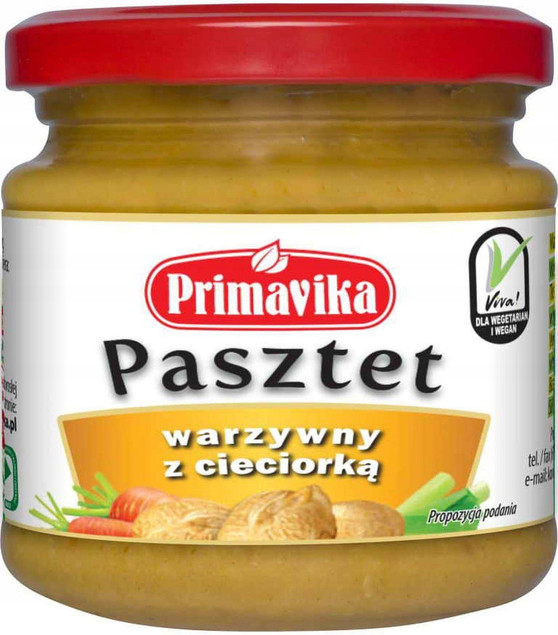 Pasztet naturalny Primavika 160 g
