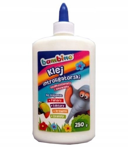 Klej INTROLIGATORSKI Szybkoschnący 240g BAMBINO