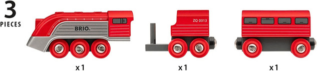 Brio World Futurystyczny pociąg z wagonami 33557