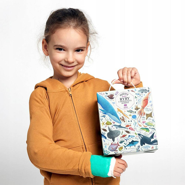 Puzzle 200 Ryby i Zwierzęta Wodne CzuCzu