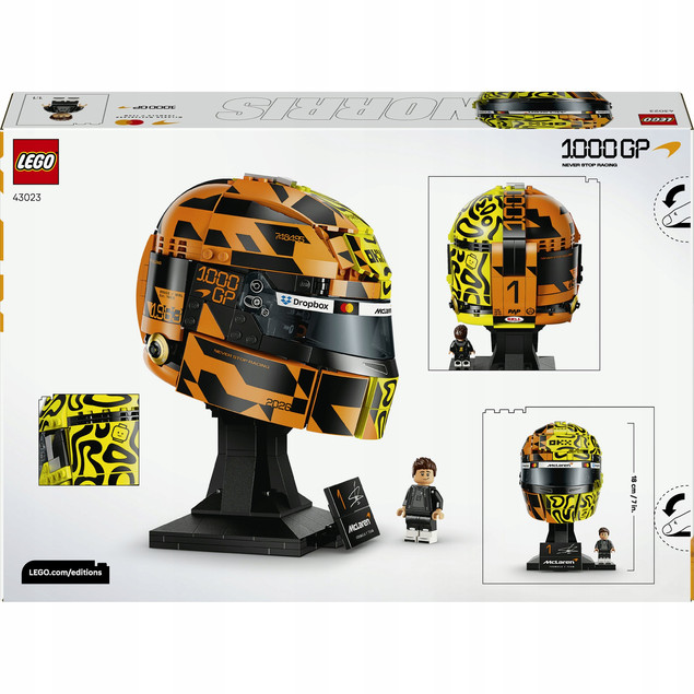 LEGO Editions 43023 Kask McLaren Mastercard F1 - Lando Norris (793 elem.)