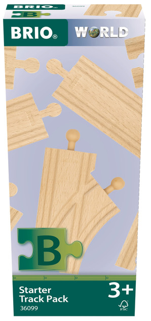 Brio 36099 Zestaw rozszerzający drewnianych torów