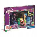 Puzzle Clementoni Disney W Głowie Się Nie Mieści Brain Team 104 elementy