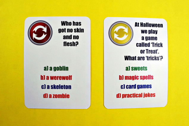 Fun Card English Halloween CREATIVO Praca zbiorowa