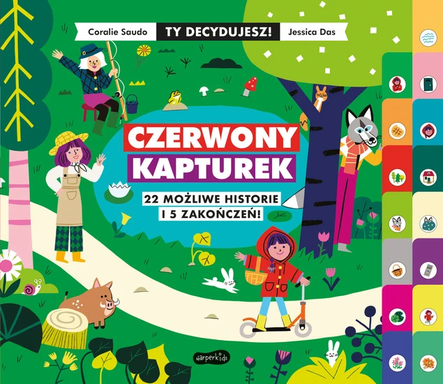 Ty decydujesz! Czerwony Kapturek Coralie Saudo
