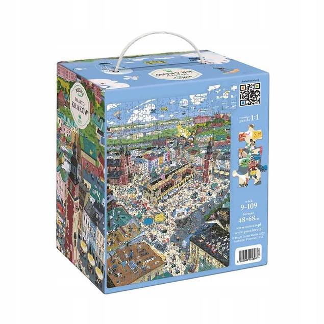 Puzzle 500 Układanka PuzzLove Miasto KRAKÓW Rynek Obraz Widok 9+ CzuCzu