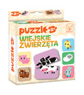 Puzzle Wiejskie Zwierzęta Kangur dla Dzieci 2+