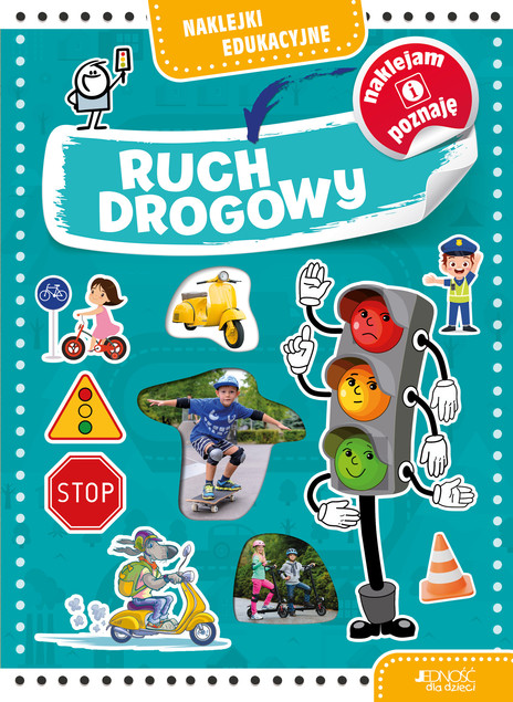 Ruch drogowy Naklejki edukacyjne Dorota Skwark