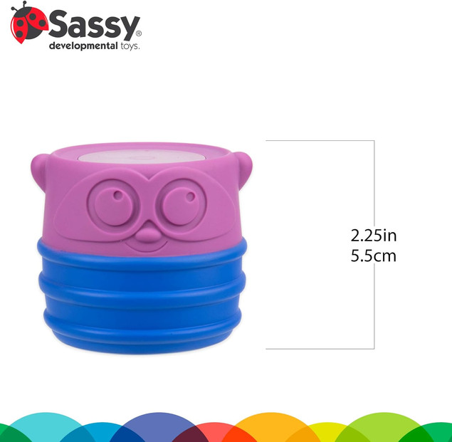 SASSY Magnetyczni Kumple Klocki STEM Zestaw 4szt. dla Maluchów