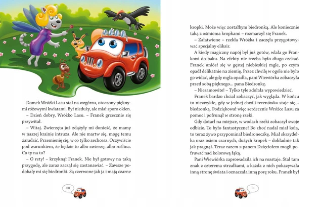 Samochodzik Franek Przyjaciele z Kosmosu przykładowe strony