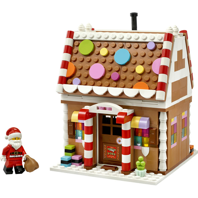 LEGO 40809 Świąteczny Domek z Piernika z Minifigurką Mikołaja