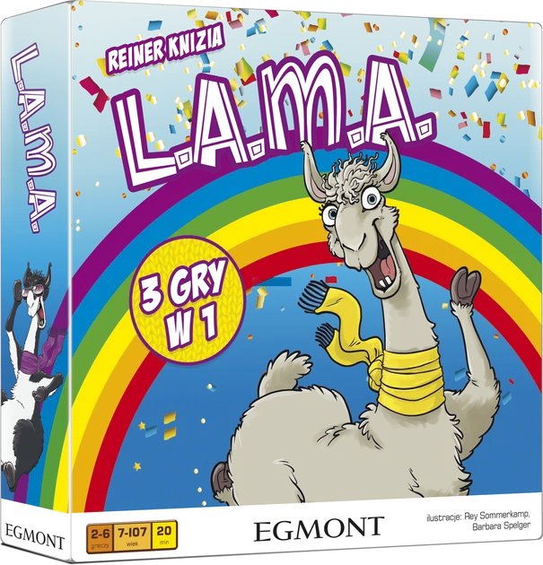 Gra planszowa Lama Egmont