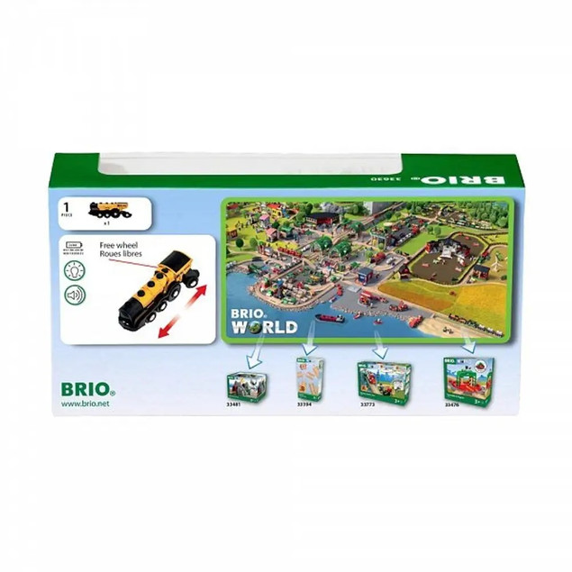 Lokomotywa Brio Mighty Gold Action 33630