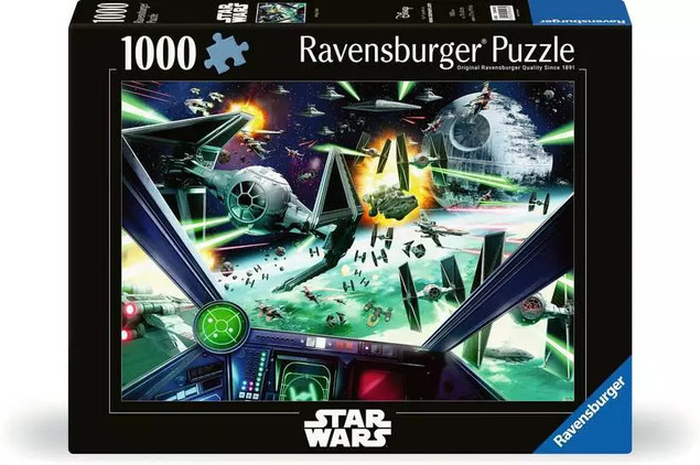 Puzzle Ravensburger 1000 elementów Star Wars X-Wing Cockpit