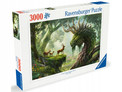 Puzzle Ravensburger Przebudzenie Leśnego Smoka 3000 elementów