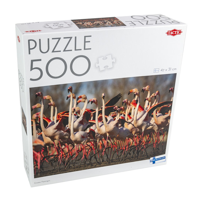 Puzzle 500 Tactic: Duże Flamingi – Relaksacyjna Układanka