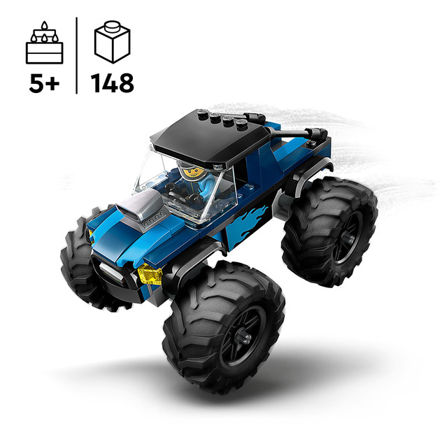 LEGO City Niebieski Monster Truck 148el. 5+ 60402