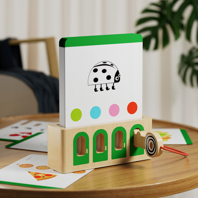 TOPBRIGHT Edukacyjna Logiczna Gra Karciana - Poziom Zaawansowany