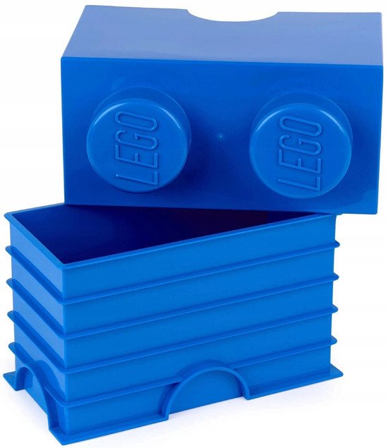 Tytuł
LEGO Storage Brick 2 Niebieski – Pojemnik na Klocki 40021731

