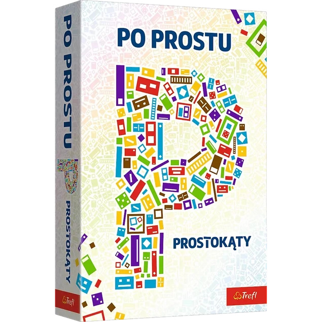Po prostu P Prostokąty gra rodzinna 02437 Trefl