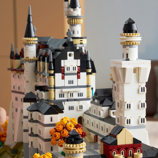 LEGO Architecture 21063 Zamek Neuschwanstein – Kolekcjonerski Model dla Dorosłych