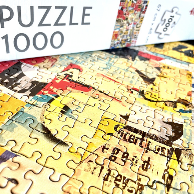 Puzzle Tactic 1000 el. Poster Collage Pattern Fińskie 67x48cm