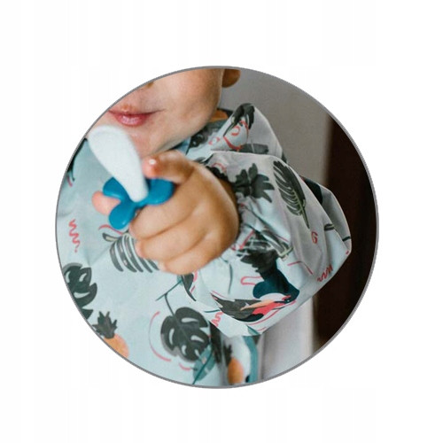 Babyono Śliniak z Długim Rękawem Wodoodporny TOUKANS 1476/02 (6m-2l)