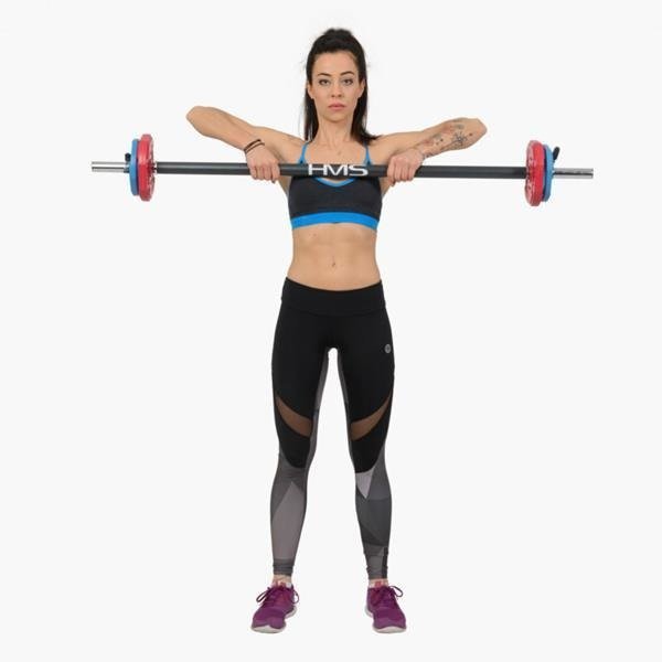 Sztanga do body pump 140 cm, 20 kg SBP20 HMS