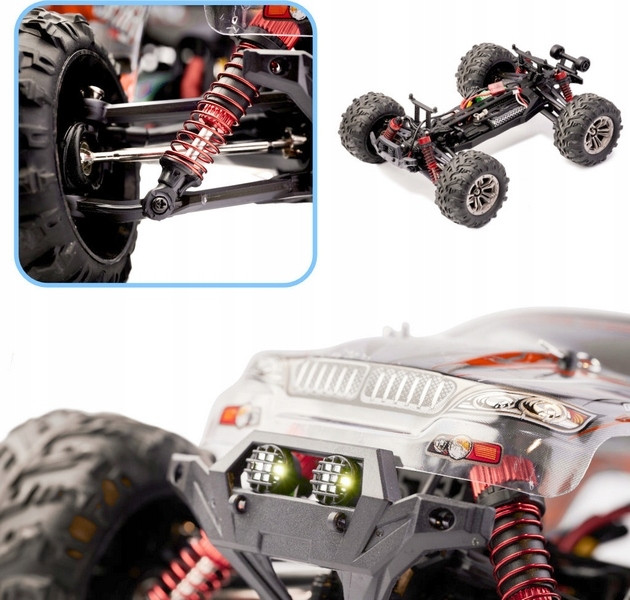 AUTO SPIRIT ZDALNIE STEROWANE BEZSZOTKOWY SILNIK ZESTAW RC