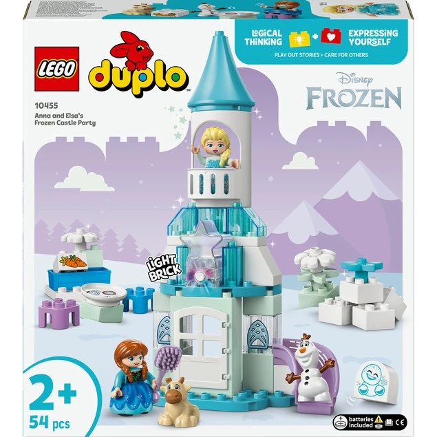 Zestaw LEGO DUPLO Kraina Lodu Uroczystość w Zamku - idealny prezent dla dzieci 2+