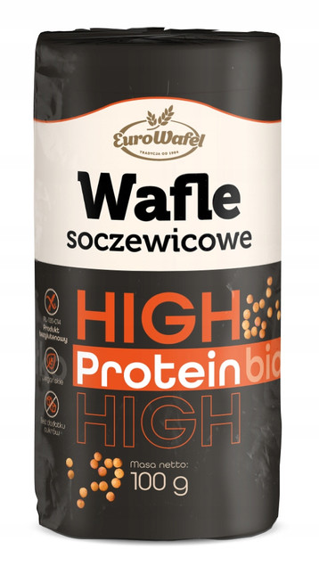 Eurowafel Wafle Soczewicowe 100 g HighProtein