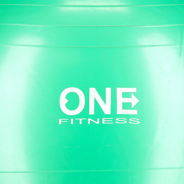  Piłka gimnastyczna 65CM ONE FITNESS zielona