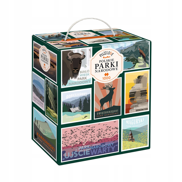 CzuCzu Puzzlove Polskie Parki Narodowe Puzzle 1000 elementów dla Dorosłych i Dzieci
