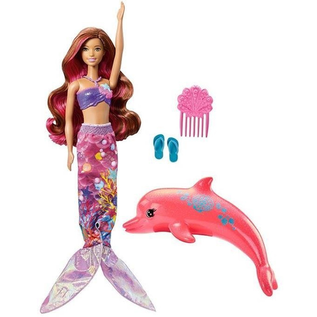 Lalka BARBIE Dolphin Magic Tajemnicza Syrena FDB64